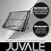 Juvale Adjustable Height Laptop Computer Stand for 12 to 14 Inch Notebooks, Tablet, Black