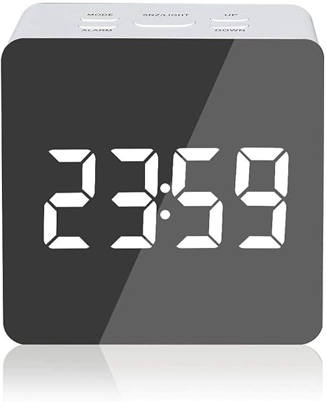 Amazon Co Jp 目覚まし時計 デジタル 置き時計 Led 時間 アラーム カレンダー 温度表示 スヌーズ機能 記憶機能 高音質 省エネ プレゼント 寝室 オフィス 旅行用 プレゼント ホーム キッチン