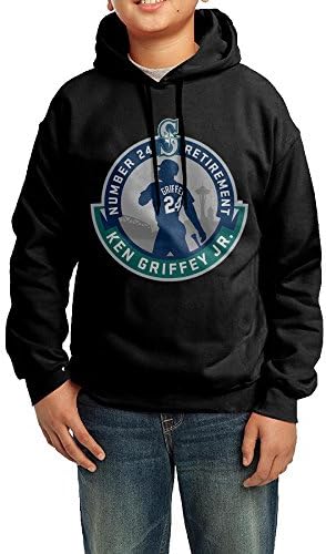 XMAS Girl's&amp;boy's Ken Griffey Jr. Pullover Hoodie Sweatshirt L