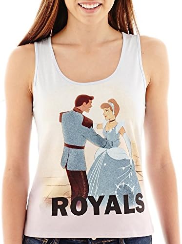Disney Cinderella "Royals" Juniors Tank Top - Medium