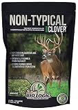 BioLogic 8411 Non-Typical Clover Food Plot Seed for Deer, 2-Pound (Plants 1/4 Acre)