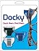 DOCKY: A 3-Pack of Adhesive Holders for Reading Glasses and Spectacles for the Car, Bathroom, Desk, or Bedroom. New Retainer Gadget for Sunglasses and Prescription Lenses - Never Lose Eyewear Again