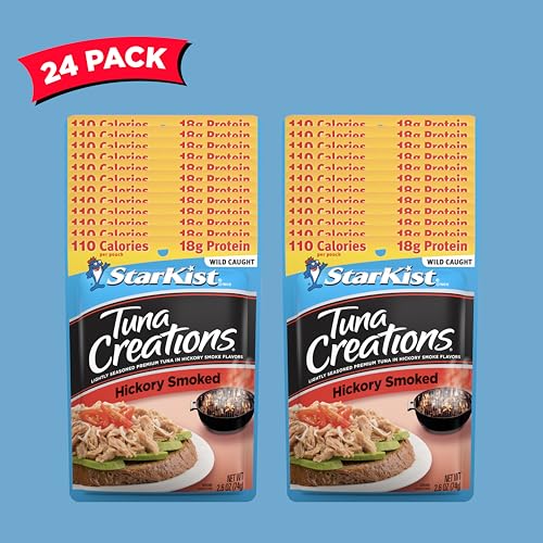 StarKist Tuna Creations, Hickory Smoked, Packaging May Vary, 2.6 Oz