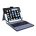 HDE Keyboard Case for iPad 2 - Wireless Bluetooth Leather Folio Cover Folding Stand for Apple iPad 2 3 4 (Black)