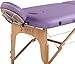 SierraComfort All Inclusive Portable Massage Table, Purple
