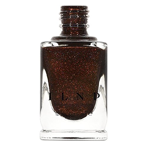 ILNP Overnight Bag - Espresso Brown Holographic Nail Polish