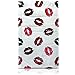 25 Pack 6x10 Pink Lips Kisses Poly Bubble Mailers Padded Shipping Envelopes Bags with Custom Designer Printed Boutique Pattern and Self Seal Adhesive Strip - Large Heavy Duty Waterproof Bulk Combo