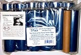 12 Thermal Transfer Ribbons $1.80/roll - 4.33" with 1/2" core for Zebra Desktop TLP2844 TLP2442 GC420t GK420t GX420t & more - with FREE print head cleaner