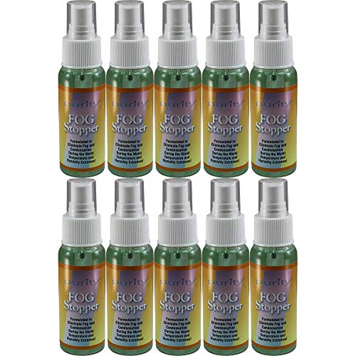 Ten 2oz Bottles of Birdz Eyewear Anti Fog Spray & Defogger for Glasses Goggles Swimming Paintball and Diving Accessories - Safe on All Lenses - Thumbnail 3