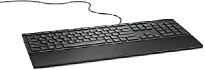 Dell KB216 Wired USB QWERTZ Czech Keyboard Black Plastic Multimedia Keys