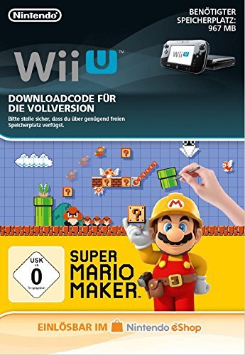 Super Mario Maker [Wii U Download Code]