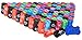 Downtown Pet Supply Poop Bags for Dogs with Dispenser, 2200 Count - Leak-Proof Dog Waste Bags and Bone-Shaped Dog Poop Bags Holder for Leash - Rainbow with Paw Prints of Colors, 12.5