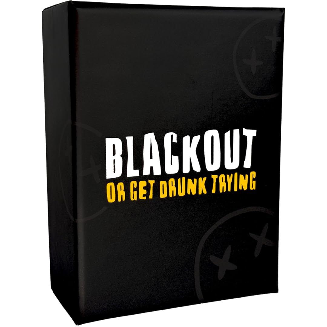 Blackout Deck – Brutal Drinking Game for Students & Parties | 100 Savage Dares & Challenges | Funny Adult Party Card Game for Pre-Drinks, Birthdays & Hen/Stag Nights