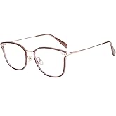 GUDVUE Blue Light Glasses, Computer/Gaming/TV/Phones Glasses for women, Anti Glare/UV400/Eye Strain