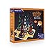 Unomor Inflatable Witch Hat Ring Toss Game Halloween Games for Kids（Air Pump Included）