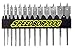 Irwin 88887 Speedbor 13 Piece 1/4-Inch to 1-Inch Spade Drill Bit Assortment with Rack