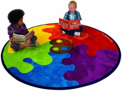 Kite Education KAMAT086 Decorative Colour Palette Carpet