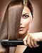Vokai Labs Digital Ionic Ceramic Flat Iron Hair Straightener and Curler, 1 Inch with 5 Heat Control Settings, Auto shutoff