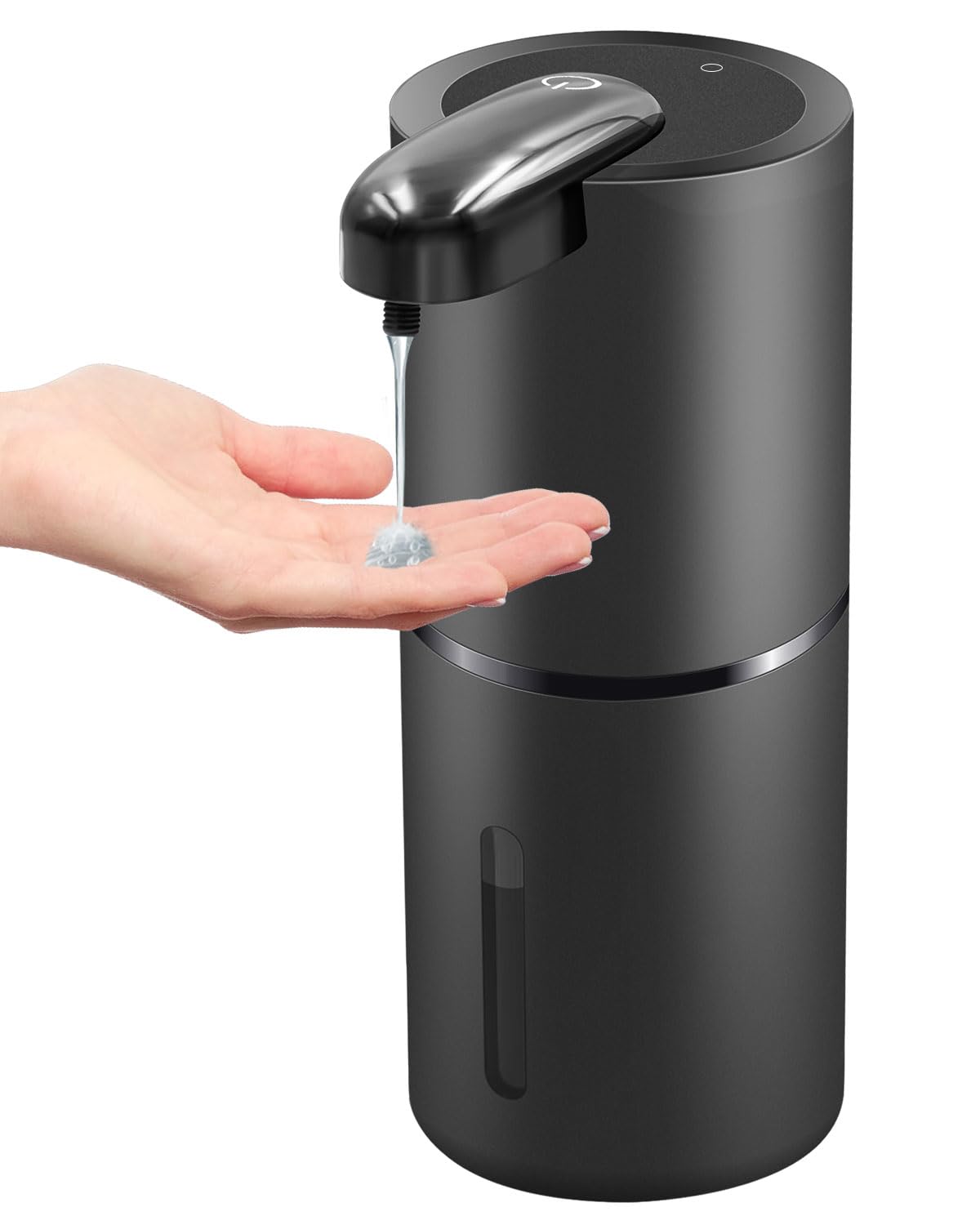 Photo 1 of Automatic Liquid Soap Dispenser, 12.8oz/380ml Wall Mount Touchless 4 Adjustable Soap Levels,Liquid Hand Soap Dish soap USB Rechargeable with Infrared Motion Sensor for Bathroom,Kitchen,Office