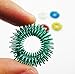 bA1 Sensory - Spiky Acupressure Massage Finger Ring Set (Pack of 10) Handheld Fidget Toy for Kids Teens & Adults - Silent Stress Reducer & Massager - Aids with Focus ADD ADHD OCD & Autism