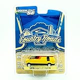 Country Roads 1976 Dodge B-100 Street Van (Yellow) Series 12 2014 Greenlight 1:64 Scale Limited Edition Die-Cast Vehicle