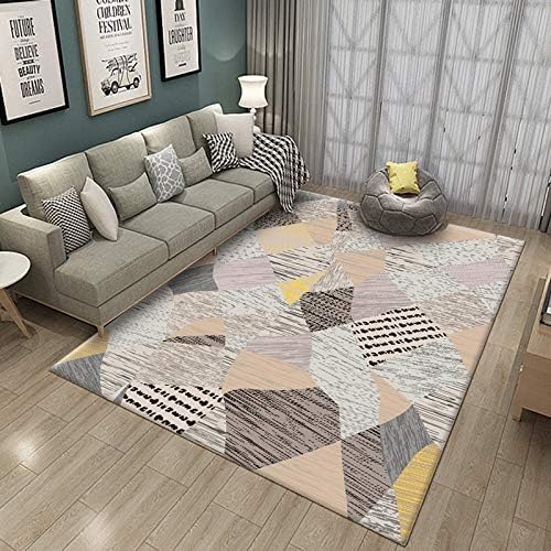 Ylmhe Rugs Large Modern Area Rug For Office and Kitchen For Living Room Abstract Carpet Mat, L,160x230cm