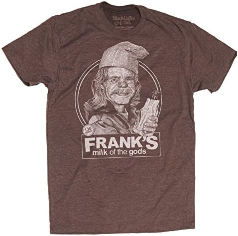 Saint Patricks Day Shirt Shameless Frank Gallagher Milk of the gods Men's Beer Shirt - Brown - X-Large