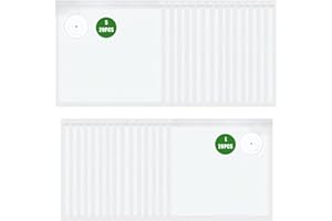 Chef Preserve Reusable Vacuum Seal Bags, 40-Pack BPA-Free Food Storage Bags for Sous Vide, Freezer & Meal Prep, Leakproof Odo