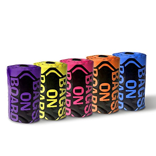 Bags on Board Durable Dog Poop Pickup Bags, 9 x 14 inches, Multiple Colors Available - Thumbnail 5
