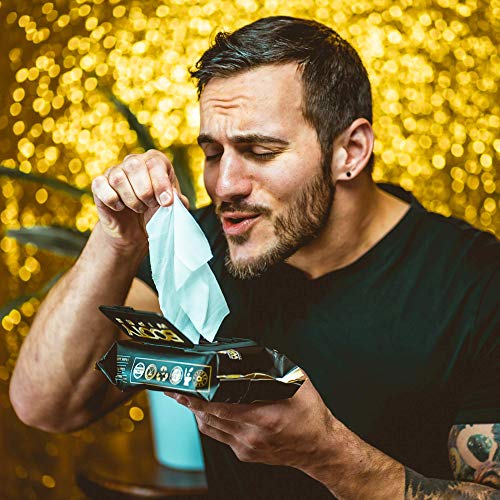BOOTY WIPES for Men 80 Flushable Wipes for Adults, Wet Wipes for Men