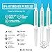Cali White Teeth Whitening Gel Refills, 35% Carbamide Peroxide, Natural, Vegan, Organic Whitener for Sensitive Tooth Bleach, Gels Made in USA, 3X 5mL Syringes, Use with UV or LED Light & Trays