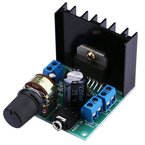 Yeeco tda7297 mini digital amplifier stereo audio 12v amp board a…