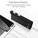 Power Bank,EMNT 15600mAh High Capacity Fast Charging Dual USB Port Portable Charger with LED Flash Light LCD Screen External Battery Pack Compatible Samsung,Camera,iPhone,Tablets and More-Black