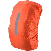 Housse De Pluie Imperméable Pour Sac à Dos (10-70 L) - Avec Bandes Réfléchissantes, Tissu Oxford, Tailles XS à XL