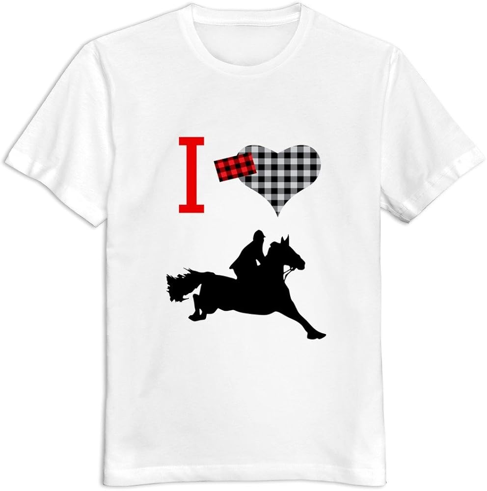 Onlyprint Men's Horse Show Jumping T Shirt Size XXL US