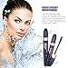 4D Silk Fiber Lash Mascara & Fiber 2-in-1 Set, 3D Effect, Advanced Waterproof Smudge-Proof Formula, Bolder Fuller Thicker Eyelashes, Long-Lasting Clump-free Hypoallergenic [Black]