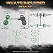 [Rear Premium Brake Kit]-[2 OEM Replacement Plain Disc Brake Rotors & 4 Semi-Metallic Brake Pads]-[UAP2704-NF-Semi]