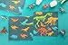 Juvale Dinosaur Skeleton Kid Napkins - 2-Ply Disposable Paper, 6.5 x 6.5 in Folded (13 x 13 in Open), Pack of 100 - Fun Kid Napkins for Dinosaur Birthday Party & Lunch