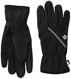 Columbia Women's Wind Bloc Gloves, Black, Large