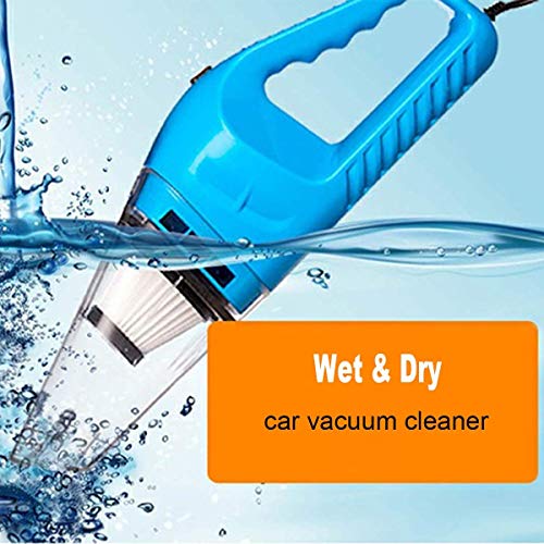 12v Handheld High Power Car Vacuum Cleaner, Carpet Cleaner for Car 120W 4000pa with Cigarette Plug Cleaning Pet Hair, Soot, Bread Crumbs and etc - Black - Thumbnail 5