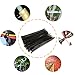 600 Pcs Nylon Cable Zip Ties with Self-Locking 4/6/8/10/12/14 Inch & 0.145 Inch Width By Agolds