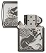 Zippo Pegasus Black Ice Pocket Lighter