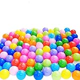 toyofmine 100/200/300/400/500/700/800/1000pcs Colorful Ball Ocean Balls Soft Plastic Ocean Ball Baby Kid Swim Pit Toy Ship from USA … (400 pcs Ocean Balls)