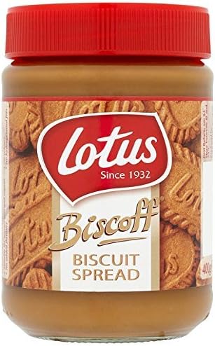Lotus Smooth Caramelised Biscuit Spread Smooth 400g (Pack of 4)