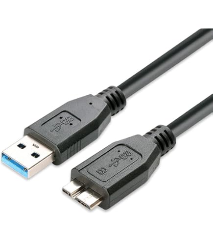 MONOPRICE Cable USB 2.0, Negro, 1.5 Pies, USB A Macho A 5 Pin B Macho Micro - Cables USB - 5XFX9 - View #2