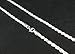 Real Solid 925 Sterling Silver Diamond Cut Rope Chain 3.0mm 16