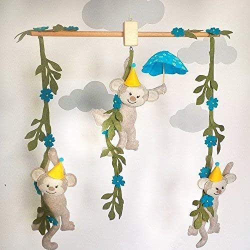 woodland theme baby mobile