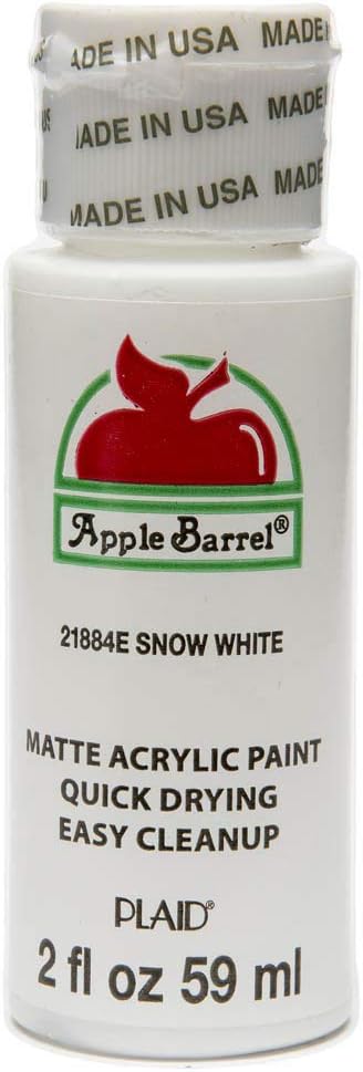 Apple Barrel Snow White Paint, 2oz