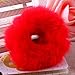 LOVEF 6 Pcs Fuzzy Furry Artificial Rabbit Fur Faux Fur Hair Band Rope Hair Holder Wristband Hair Ring Hair Tie Ponytail Holder Hair Accessories