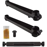 CRANKSET BK-OPS BMX Stomp CROMO 175 3PC 19mmx8T Spindle BK | CROMO, 3PC, 19mmx8T Spindle